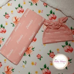 Name/word art swaddle sets- your colours