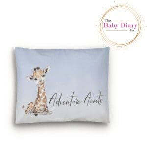 Ready Made Baby Pillowcase- Adventure Awaits