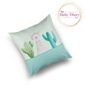 Ready Made Small Scatter Pillow-  Llama