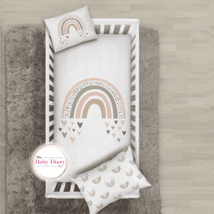 Boho Rainbows Bedding Set