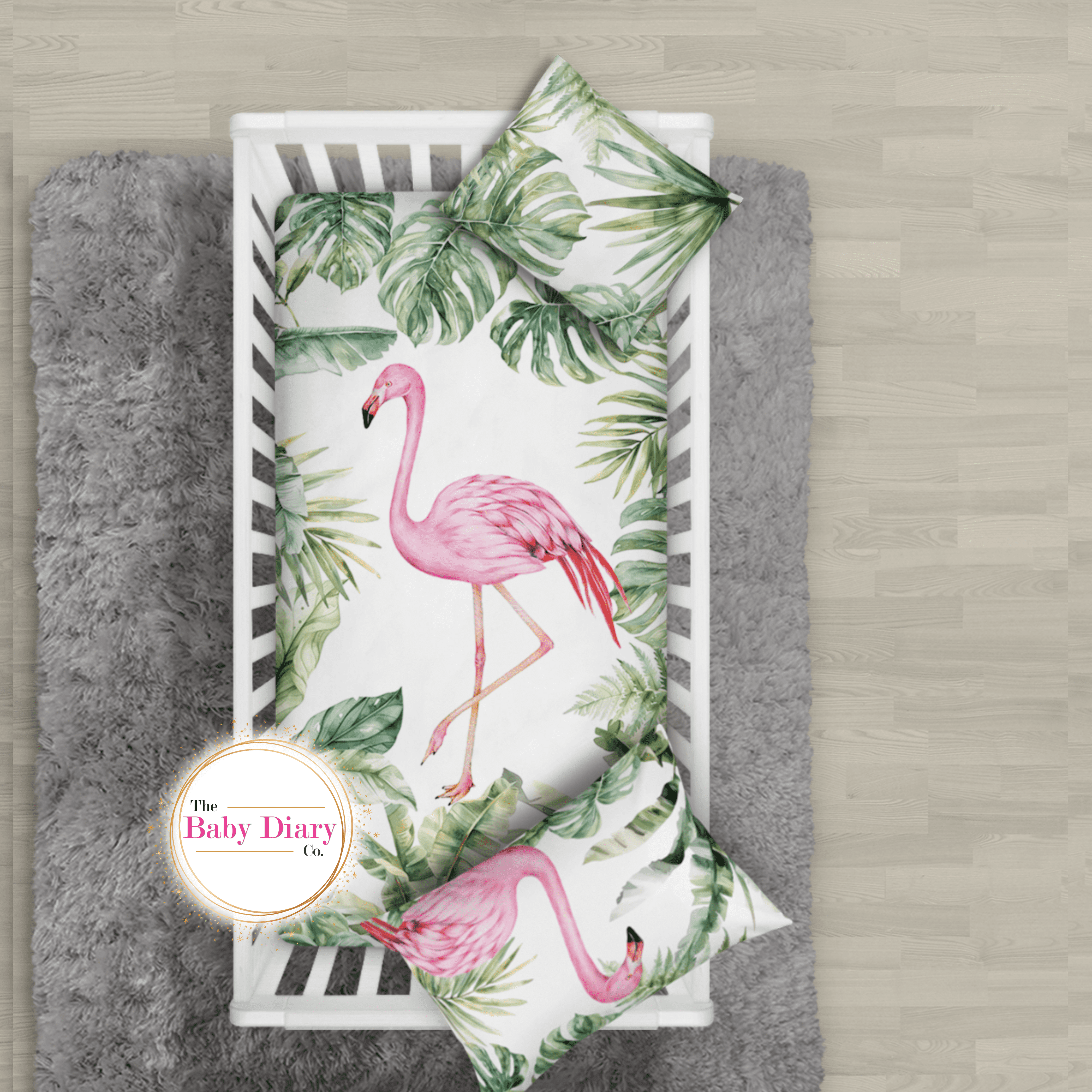 Ready Made Flamingo Bedding Set