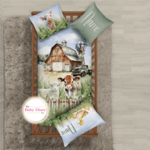 Realistic Antique Farm Set