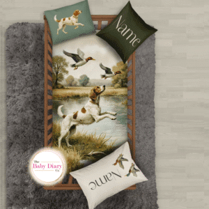 Vintage Hunting Dog Set