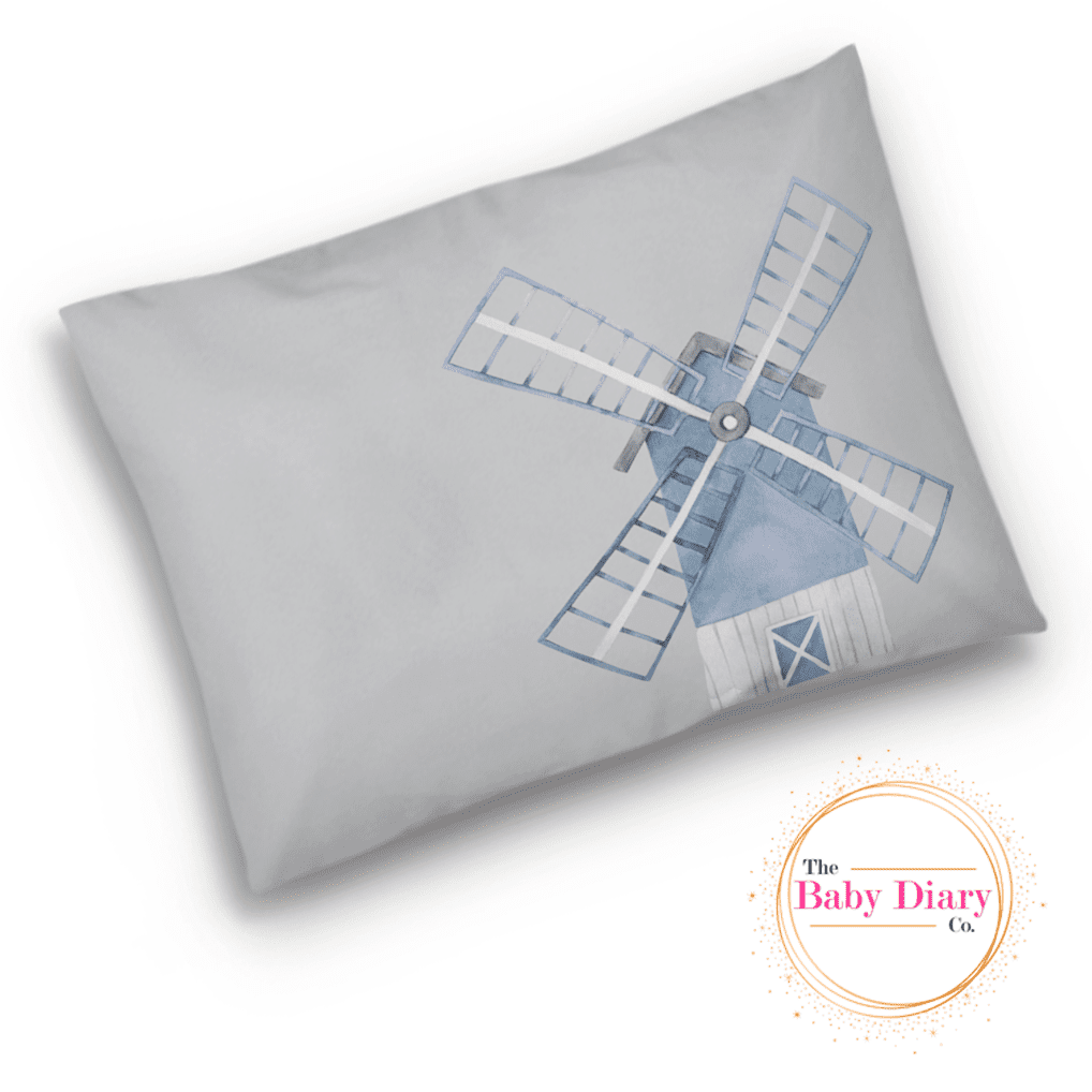 Ready Made Baby Pillowcase-Windmill Farm