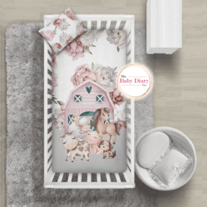 Ready Made Peony Farm Duvet Cover Set