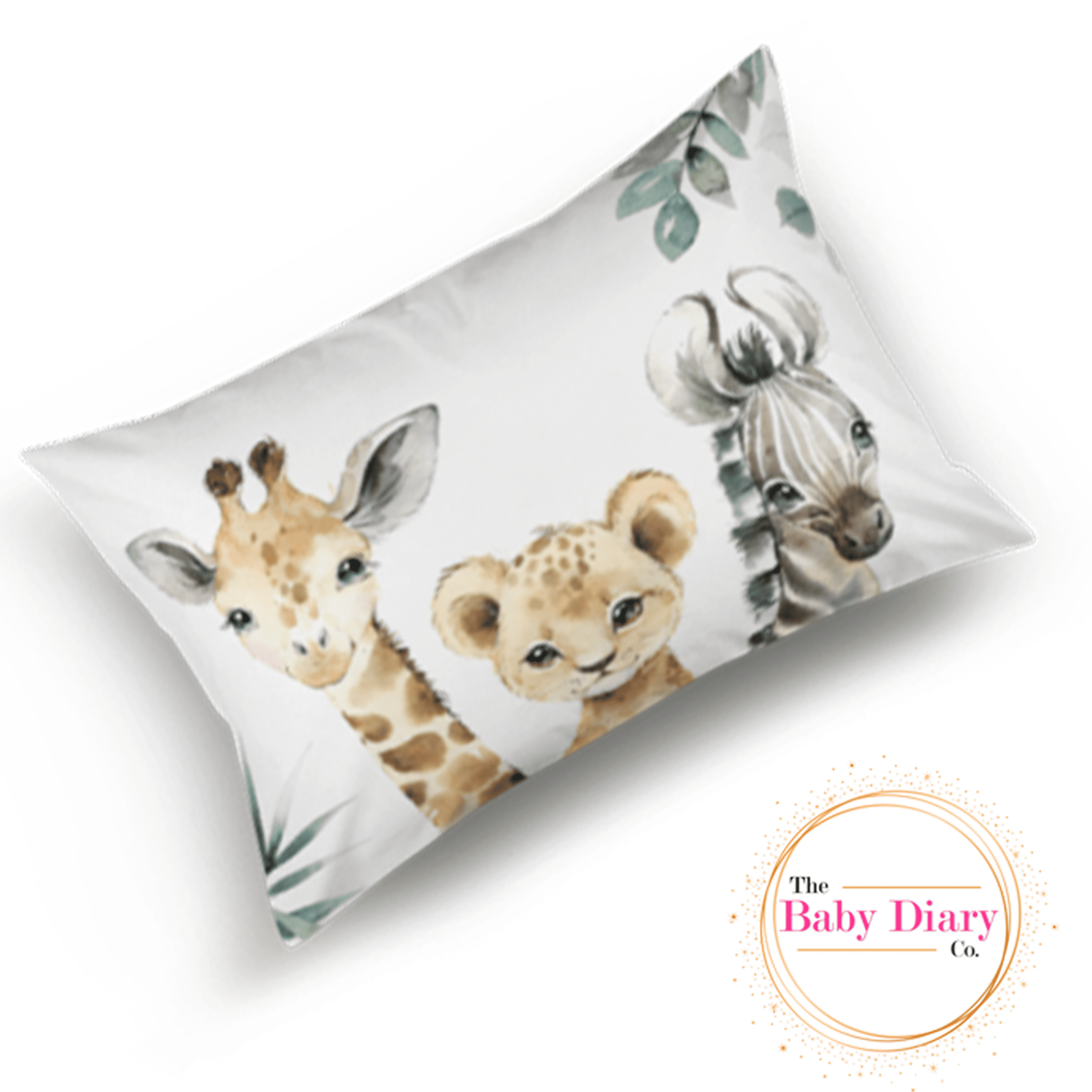 Ready Made Standard Pillowcase- Muted Safari