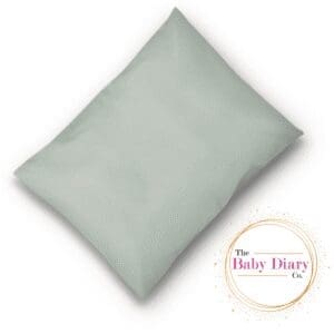 Ready Made Baby Pillowcase- Plain Green