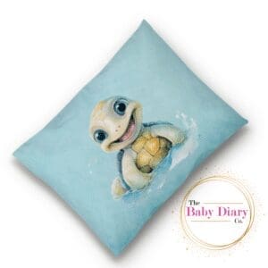 Ready Made Baby Pillowcase- Turtle
